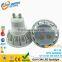 220v Lens cover 45 degree gu10 5w led spotlight
