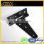 Zinc and black surface double sided real estate door rubber T hinge strip