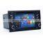 Cheap 7 Inch High quality double din external microphone car gps dvd player for Audi A4 S4 RS4