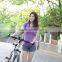 Fashinal cheap comfortable ladies T shirt in Shantou