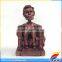 Resin USA president Lincoln cheap bobble head people supplier