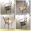 Metal Furniture Iron Chairs Table Set for Garden Outside