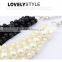 Hot Selling Black White Pearl Choker Vintage Pendant Statement Necklace Women Fashion Necklaces for Women 2014