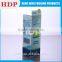 custom made clear plastic cosmetic box with printed pattern