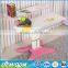 Portable ergonomic height adjustable desk for kids