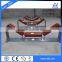 China supplier hot sale certified Q235 body steel conveyor brackets, roller frame