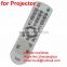 ZF White 28 Buttons Universal IR GB015WJ Projector remote control for Sharpu Projector