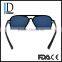 Custom made flat top carbon fiber aviator sunglasses lots wholesale in China