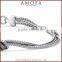 Korean Style Round Silver Ton bracelet accessories