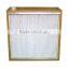 Air purifier hepa filter Wooden Frame 99.99% efficiency HEPA Air Filters