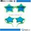 Big oversize promotional holiday party super retro cheap fashion star shaped sunglasses wholesale