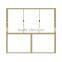 Aluminium double glazed window glass types in india