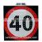 Road marking traffic signs,solar led traffic speed limit sign