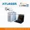 metal barcode printing by fiber laser marking machine