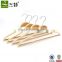 HOT SALE MEN SHIRTS WOODEN HANGER WITH STICKY