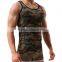 Men's Gym Sleeveless Camo Vest Tank Top