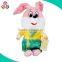 Cute customized purple Japanese rabbit plush toys kids plush rabbit