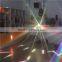 LED Double Butterfly lighting rgbw laser dj disco party stage light