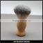 Best selling bamboo handle vegan shaving brush with synthetic hair and custom package