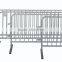 Galvanized Steel Rail pedestrian guardrail fencing