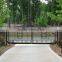 metal Security Gate/ used metal iron garden sliding door gate design