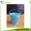 wedding favors party gift supplly 2" cute small mini metal bucket with butterfly pattern