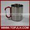 sublimation climbing carabiner mug stainless steel custom metal mug