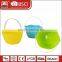 Online shopping 2.7L plastic beach playing sand bucket with shovel for children