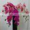 2017 China high quality cheap fake plastic flowers for office decoration artificial orchid
