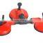 Glass suction pad and rubber suction cups-single head