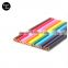 Hot China products wholesale coloured pencil set , wood colored pencil holder , unique pencil holder