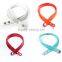 PU Leather Bracelet, Hot Sale Gift Leather with Crystal Gem Decoration
