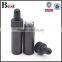 4ml glass serum bottle painting black lucifugal glass cosmetic serum dropper bottle