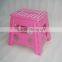 Family and outdoor portable folding plastic stool