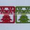 cheap custom design non- woven coaster