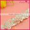 Silver Rhinestone Chain Daisy Artificial Bridal Hair Flowers WHD-063