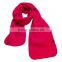 promotional gift cheap polar fleece scarf
