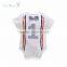 Infant birthday wholesale simple style 100% cotton newborn baby wear clothes