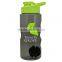 USA Made 22 oz. Shaker Bottle With Drink-Thru Lid - BPA-free, features a mixing ball and comes with your logo
