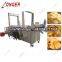 Multifunctional Banana Chips Continuous Fryer|Gas Heating Potato Chips Frying Machine