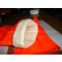 Fluorescent Single Dipped PVC Glove, Foam Insulated Liner, Smooth Finish, Knit Wrist