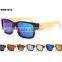 fashion UV400 natural bamboo PC frame sunglasses WPB1034