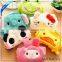 2015 cute cartoon hanging microfiber kitchen towel hand towel with ties