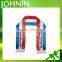 OEM size printing your logo polyester football fan scarf