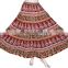 Indian Design Block Print Cotton Long Skirt From Jaipuri Bandhej
