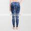 Custom sublimation women yoga leggings printed wholesale cotton leggings