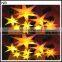 Romantic giant inflatable stars for outdoor decoration
