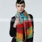 fashion digital print women wool scarf shawl for promotion