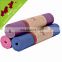 Folding blank eco yoga mat wholesale with vent bag