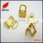 Gold Kids cute dairy padlock